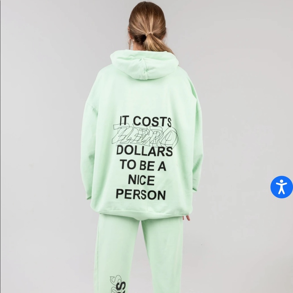 MAYFAIR GROUP Seafoam sweat SET